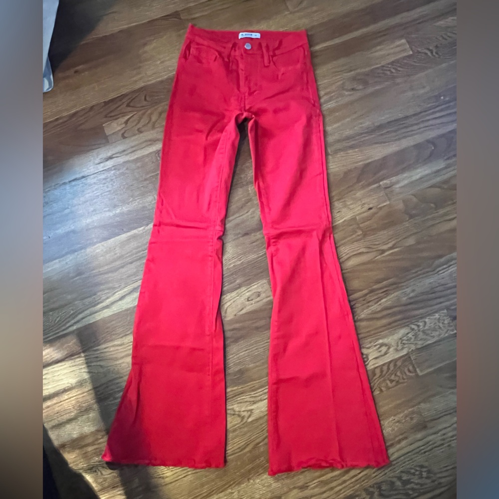 Red Bell Bottoms
